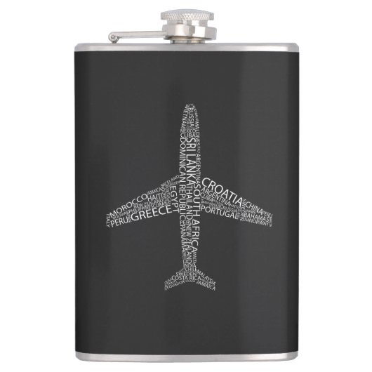 飛行機 フラスク (正面)