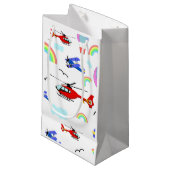 飛行機、ヘリコプター、気球 スモールペーパーバッグ (正面アングル)
