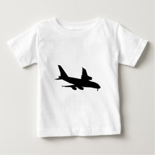 飛行機 ベビーTシャツ