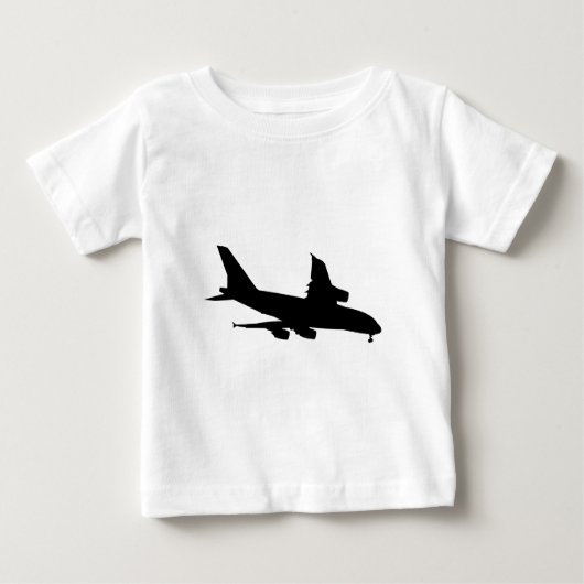 飛行機 ベビーTシャツ (正面)