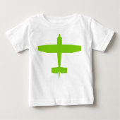 飛行機 ベビーTシャツ (正面)