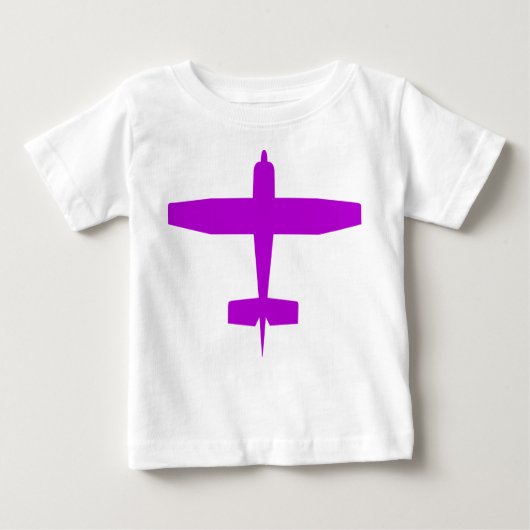 飛行機 ベビーTシャツ (正面)