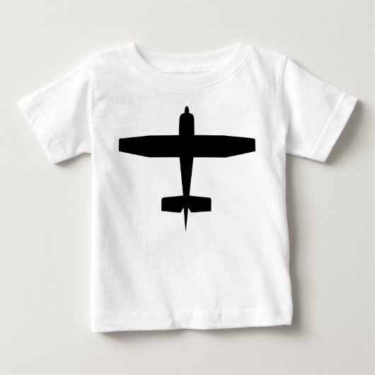 飛行機 ベビーTシャツ (正面)