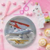 飛行機 ペーパープレート (パーティー)