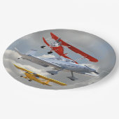 飛行機 ペーパープレート (アングル)