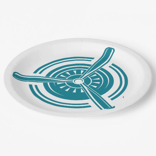 飛行機 ペーパープレート (アングル)