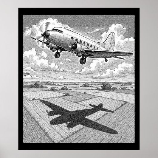 飛行機 ポスター (正面)