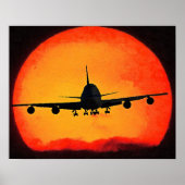 飛行機 ポスター (正面)