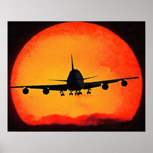 飛行機 ポスター (正面)