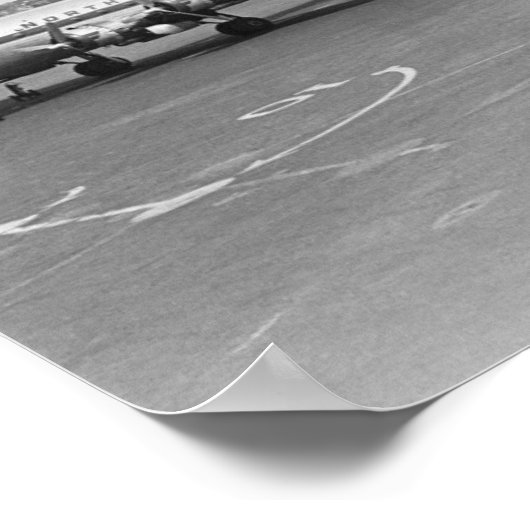 飛行機 ポスター (角)