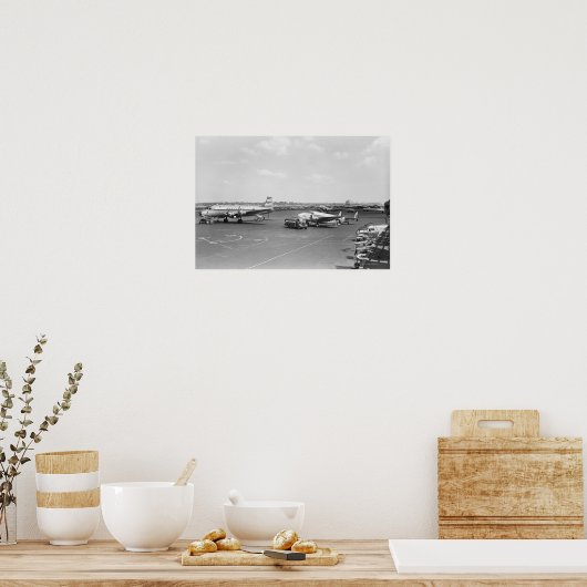 飛行機 ポスター (キッチン)