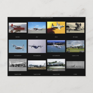 飛行機 ポストカード