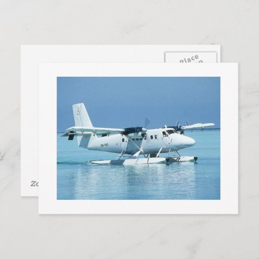 飛行機 ポストカード (正面/裏面)