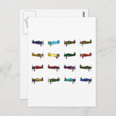 飛行機 ポストカード (正面/裏面)