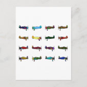 飛行機 ポストカード (正面)