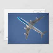 飛行機 ポストカード (正面/裏面)