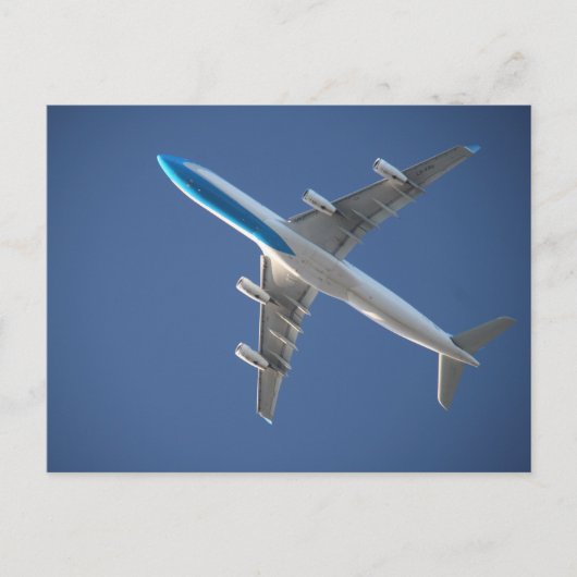 飛行機 ポストカード (正面)