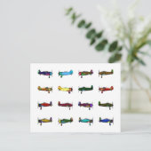 飛行機 ポストカード (スタンド正面)