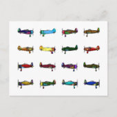 飛行機 ポストカード (正面)