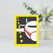 飛行機 ポストカード (スタンド正面)