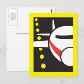 飛行機 ポストカード (正面/裏面)