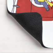 飛行機 マウスパッド (コーナー)