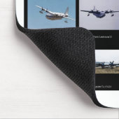 飛行機 マウスパッド (コーナー)