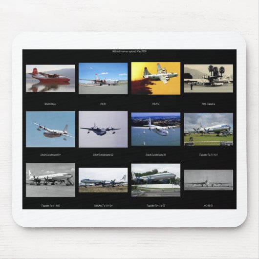 飛行機 マウスパッド (正面)