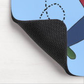 飛行機 マウスパッド (コーナー)