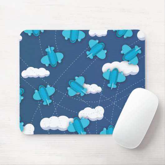 飛行機 マウスパッド (マウス)