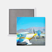 飛行機 マグネット (正面/裏面)