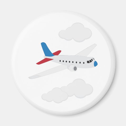 飛行機 マグネット (正面)