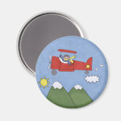 飛行機 マグネット (正面/裏面)