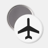 飛行機 マグネット (正面/裏面)