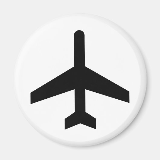 飛行機 マグネット (正面)