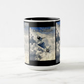 飛行機-マグ マグカップ (中央)