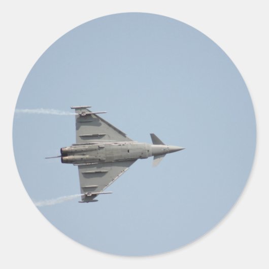 飛行機 ラウンドシール (正面)