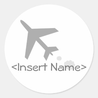 飛行機 ラウンドシール