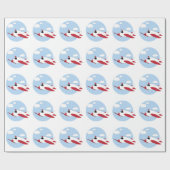 飛行機 ラッピングペーパー (フラット)