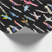 飛行機 ラッピングペーパー (角)