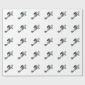 飛行機 ラッピングペーパー (フラット)