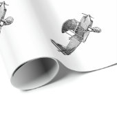 飛行機 ラッピングペーパー (ロールコーナー)