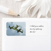 飛行機 ラベル (インサイチュ)