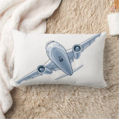 飛行機 ランバークッション (ブランケット)