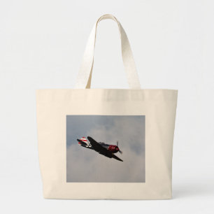 飛行機 ラージトートバッグ