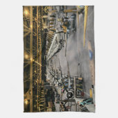 飛行機 – 世界最速の生産ライン1942 キッチンタオル (縦)