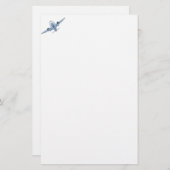 飛行機 便箋 (正面/裏面)