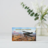 飛行機 名刺 (スタンド正面)