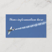 飛行機 名刺 (正面)