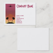 飛行機 名刺 (正面/裏面)